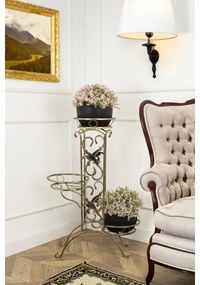 Virágállvány 90x65 cm arany