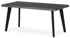 Dohányzóasztal 120 × 60 × 55 cm MDF szürke tölgy CT-F4412 GREY