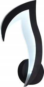 Modern Led fali lámpa Éjjeli lámpa Lótuszvirág Fekete Hideg szín