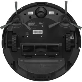 Sencor – 2 az 1-ben robotporszívó mop funkcióval, 16 W / 2600 mAh, Wi‑Fi, fekete + távirányító