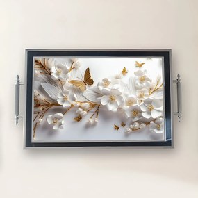 Üveg tálca, 38×24 cm – TPG9810