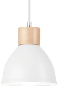 Csillár zsinóron NICO 2xE27/60W/230V fehér