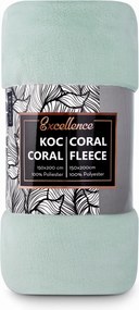 Menta takaró 150x200 bolyhos szövet Coral puha