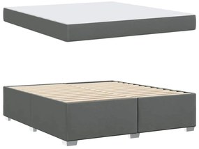 Ágykeret Sötétszürke 180 x 200 cm szövet