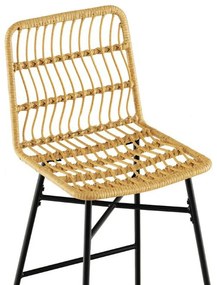 Polirattan bárszék 2db