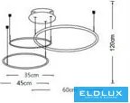 ELDLUX A65-N Modern Led Függesztett Lámpa IP20