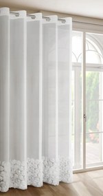 Roses készfüggöny 350x250 Eva Minge Eurofirany fehér