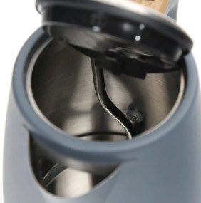 Vízforraló 1,7 l 2400W/230V rozsdamentes acél/szürke