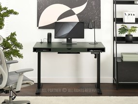 PC asztal Osto 120 (zöld + fekete). 1109833