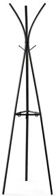 Stearn fekete fogas, magasság 183 cm - Kave Home