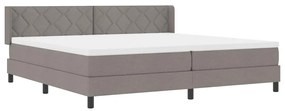Boxspring ágy matraccal matracmal Tópszínű 200 x 200 cm