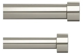 Acél bővíthető-dupla függönykarnis 305 - 457 cm Cappa – Umbra