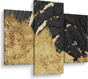 Kép - Arany szerkezet N⁰1 (90x60 cm)