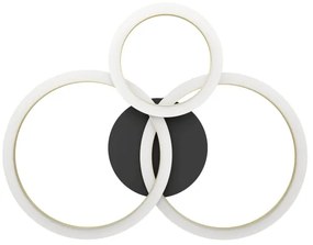 Eglo 901224 - LED Dimmelhető mennyezeti lámpa CALLIERA LED/20W/230V fekete/arany