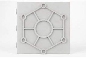 Világosszürke beton váza Graphic – Zuiver