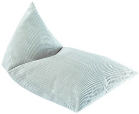 Mentazöld kordbársony gyerek babzsákfotel Big Lounger – Wigiwama