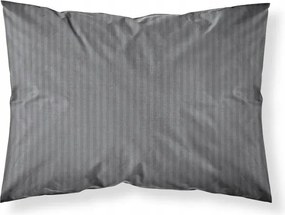 Damaszt párnahuzat 50x60 szürke sötét egyszínű csíkos 1 cm Pure