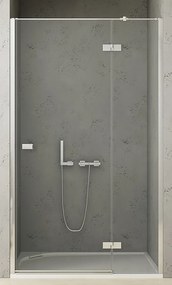 New Trendy Reflexa zuhanyajtók 130 cm dönthető króm fényes/átlátszó üveg EXK-5068
