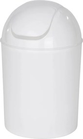 Fürdőszobai Forgatható Irodai szemeteskosár Wenko 6 l fehér Műanyag