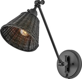 Hinkley lighting boho fali lámpa arti fekete elshk-arti-1w-bk-br