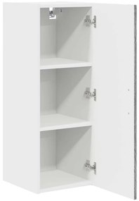 Fali konyhaszekrény 2 pcs Szürke Sonoma 30 x 31 x 80 cm Faanyag