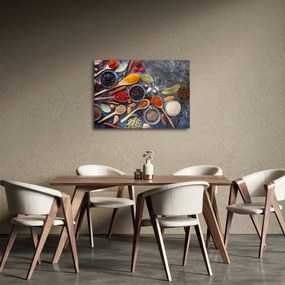 Kép - Fűszerek (70x50 cm)