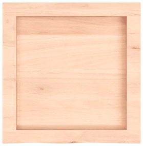 kezeletlen tömör fa fürdőszobai pult 40x40x(2-4) cm