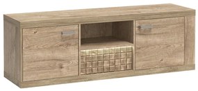 TV asztal/szekrény Nature 12 (LED világítással) (ribbeck tölgy). Akció -15%. 1057916