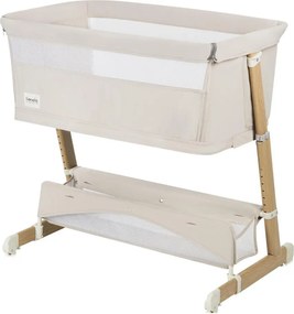 Lionelo - 5 az 1-ben THOMI PLUS babaágy Beige Sand
