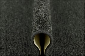 Nappali Szőnyeg Gumírozott Sötétszürke Grafit Astra Méret 200x300 cm