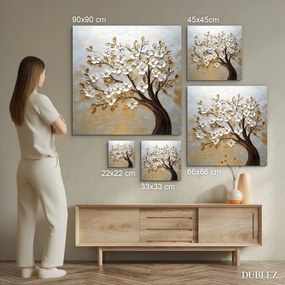 DUBLEZ | Fa kép - Virágok