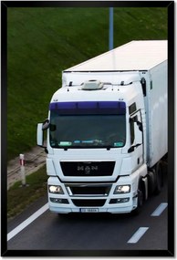 Poszterek keretben 40x60 Man nyergesvontató