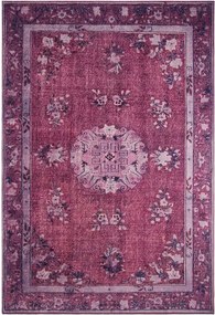 Nappali szőnyeg lila, hagyományos 200x290 cm