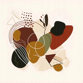 Poszter 50x50cm Organikus kitörés