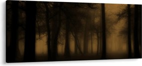 Kép - Sötét erdő (120x50 cm)