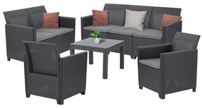 Claire VI 7 személyes kerti bútor garnitúra orlando asztallal