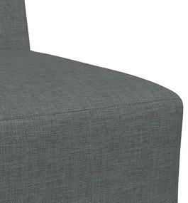 sötétszürke szövet kanapéfotel 55 cm