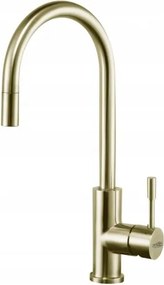 Konyhai Csaptelep Kihúzható Kiöntő Pezsgő Arany