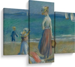 Kép - Auguste Renoir, Figures on the Beach, reprodukciók (90x60 cm)