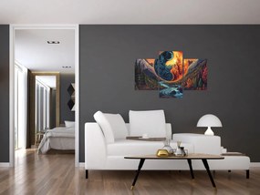 Kép - Elemi erők (90x60 cm)