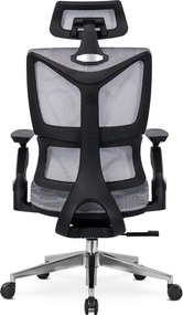 Forgószék ergonomikus kialakítással, szürke színben. MARTIN