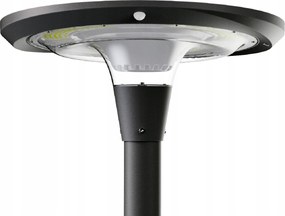 SolarPark Pro napelemes parklámpa 16W 3200 lm 38W panel 40Ah fekete