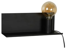 Lucide 06218/01/30 - Fali lámpa SEBO 1xE27/40W/230V fekete