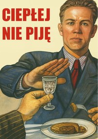 Poszter Melegen Nem Iszom 50x70 cm