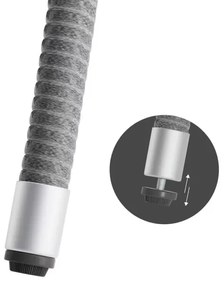 Deuba Rattan asztal Ø80 cm - szürke