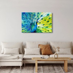 Páva képe (90x60 cm)