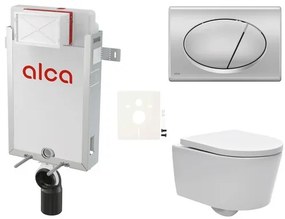 Fali WC szett Alca befalazáshoz + SAT Brevis WC SIKOAW3