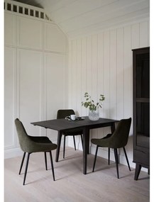 Tölgyfa bővíthető étkezőasztal 80x80 cm Filippa - Rowico