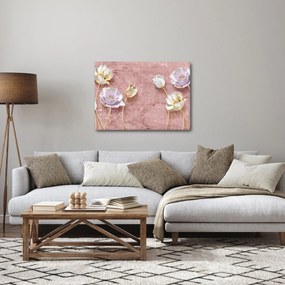 Virágok képe (70x50 cm)