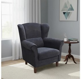 GALA füles fotel antracit